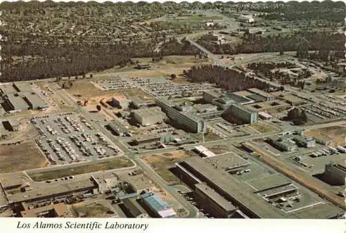 AK / Ansichtskarte 73982109 Los_Alamos_New_Mexico Scientific Laboratory aerial view