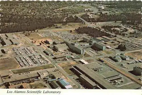 AK / Ansichtskarte  Los_Alamos_New_Mexico Scientific Laboratory aerial view