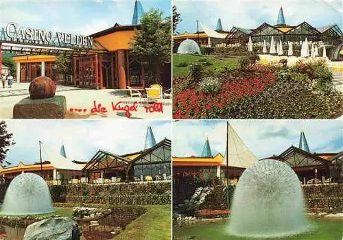 AK / Ansichtskarte  Velden__Woerthersee_AT Casino Parkanlagen Wasserspiele