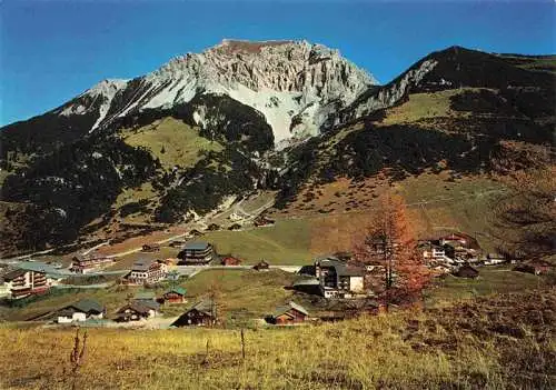 AK / Ansichtskarte 73982118 Malbun_Triesenberg_Liechtenstein Panorama mit Sesselbahn Sareiserjoch und Ochsenkopf