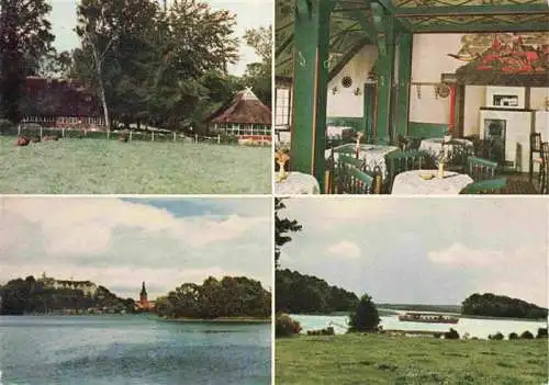 AK / Ansichtskarte  Prinzeninsel_Ploen_See_Schleswig-Holstein Niedersaechsisches Bauernhaus 17. Jhdt. Ausflugsgaststaette