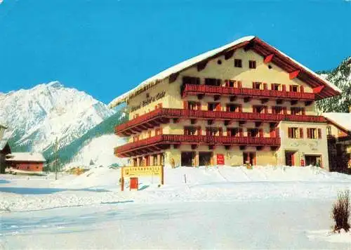 AK / Ansichtskarte  Pertisau_Achensee_Tirol_AT Strand-Hotel im Winter Alpen