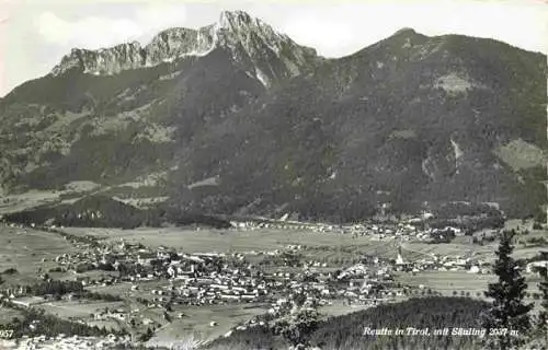 AK / Ansichtskarte  Reutte_Tirol_AT Fliegeraufnahme mit Saeuling