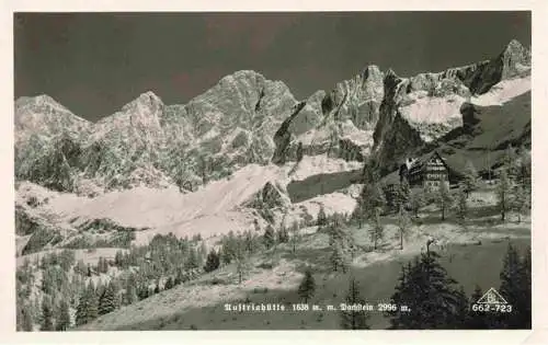 AK / Ansichtskarte 73982222 Austriahuette_1638m_Dachstein_AT Panorama
