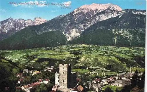 AK / Ansichtskarte  Landeck__Tirol_AT Schloss Landeck mit Staus und Parseiergruppe