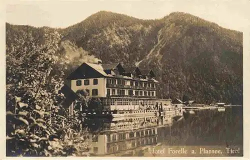 AK / Ansichtskarte  Plansee_Tirol_AT Hotel Forelle