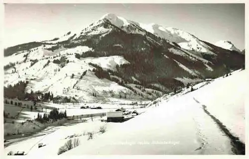 AK / Ansichtskarte  Saalbach_-Hinterglemm_AT Zwoelferkogel mit Schusterkogel