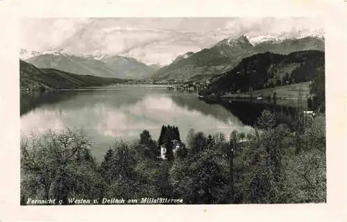 AK / Ansichtskarte  Millstaettersee_Kaernten_AT Blick von Dellach