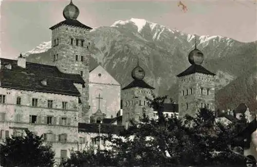 AK / Ansichtskarte  Brig_Glis_BRIGUE_VS Stockalperschloss Klenenhorn Walliser Alpen