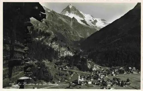 AK / Ansichtskarte  Les_Hauderes_VS Panorama et la Dent Blanche Walliser Alpen