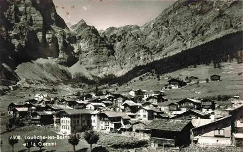 AK / Ansichtskarte  Loueche-les-Bains__Leukerbad_VS Panorama et la Gemmi