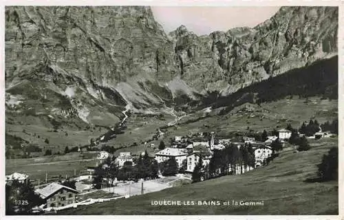 AK / Ansichtskarte  Loueche-les-Bains__Leukerbad_VS Panorama et la Gemmi