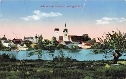 AK / Ansichtskarte  ARBON__TG von Steinach aus gesehen