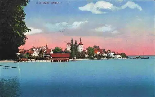 AK / Ansichtskarte  ARBON__TG Ansicht vom See aus