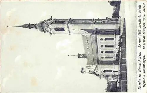 AK / Ansichtskarte  Emmishofen_Kreuzlingen_TG Kirche erbaut 1903 Architekt Rimli