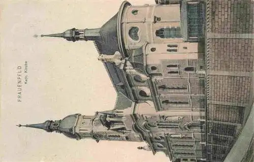AK / Ansichtskarte  FRAUENFELD_TG Katholische Kirche