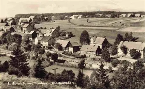 AK / Ansichtskarte  Tanne_Harz Panorama Bodetalstrasse