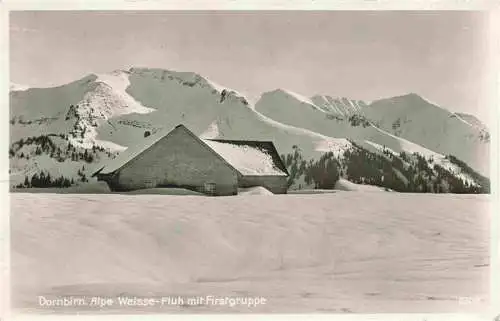 AK / Ansichtskarte  Dornbirn_Vorarlberg_AT Alpe Weisse Fluh mit Firstgruppe