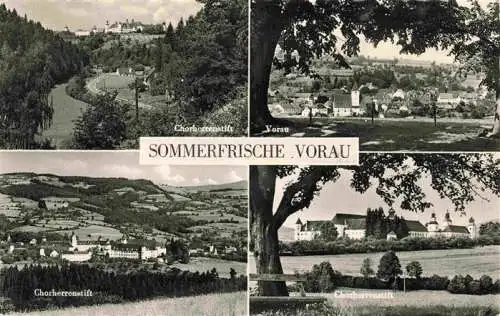 AK / Ansichtskarte  Vorau_Steiermark_AT Chorherrenstift Ortspartie Panorama