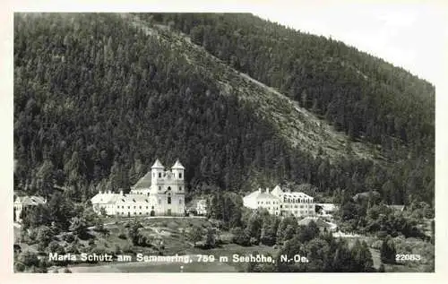 AK / Ansichtskarte  Semmering_Niederoesterreich Wallfahrtskirche Maria Schutz