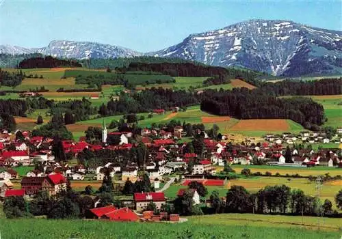 AK / Ansichtskarte  Weiler_Allgaeu mit Rindalphorn und Hochgrat