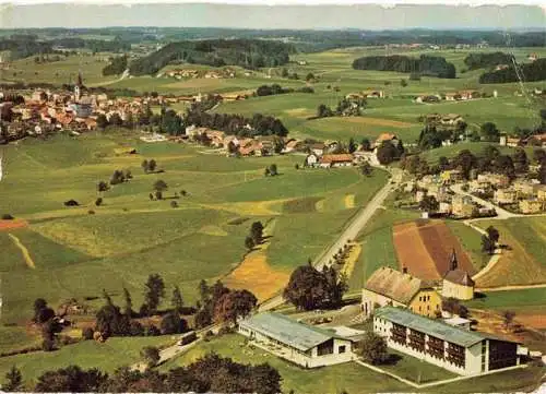 AK / Ansichtskarte  Teisendorf_Oberbayern Fliegeraufnahme mit Kolping Ferienheim