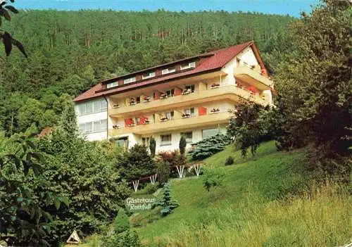 AK / Ansichtskarte 73982484 WILDBAD__Schwarzwald Gaestehaus Rothfuss