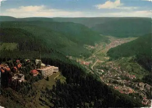 AK / Ansichtskarte 73982506 WILDBAD__Schwarzwald Staatsbad Fliegeraufnahme