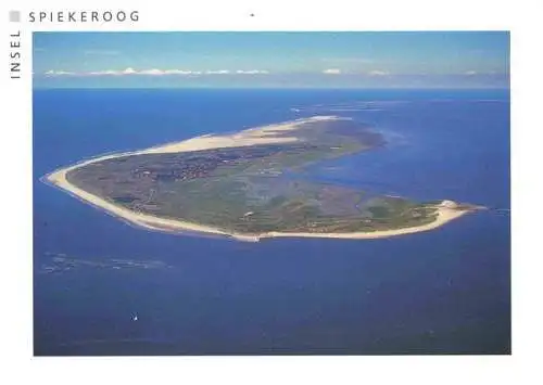 AK / Ansichtskarte  Spiekeroog_Nordseeinsel Fliegeraufnahme