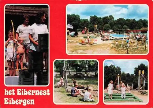 AK / Ansichtskarte 73982533 Eibergen Recreatiecentrum Het Eibernest Kinderspielplatz Schwimmbad