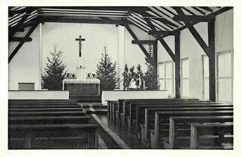 AK / Ansichtskarte 73982609 Wesseling_NRW St. Marienkirche Innenansicht Altar