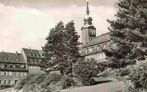 AK / Ansichtskarte  Hohenstein-Ernstthal Partie an der Kirche