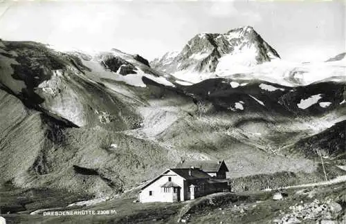 AK / Ansichtskarte  Dresdenerhuette_Dresdnerhuette_2308m_Stubaital_Tirol_AT Berghaus Stubaier Alpen