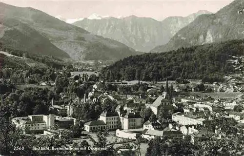 AK / Ansichtskarte  Bad_Ischl_Salzkammergut_AT Panorama Kurmittelhaus Blick gegen Dachstein