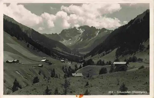 AK / Ansichtskarte  Schwenden_Diemtigtal Panorama Schweizer Alpen