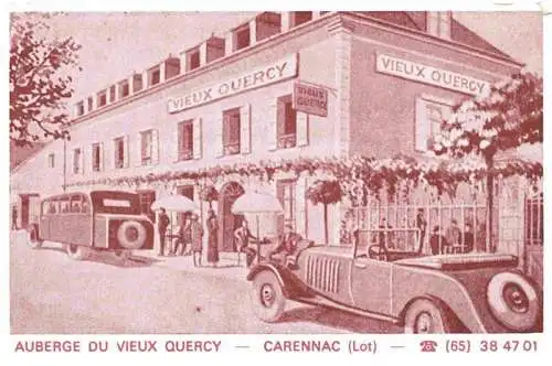 AK / Ansichtskarte  Carennac_46_Lot Auberge du vieux Quercy