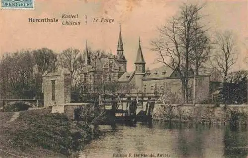 AK / Ansichtskarte  Herenthals_Belgie Kasteel Château Le Paige