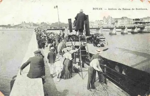 AK / Ansichtskarte  ROYAN_17_Charente-Maritime Arrivé du Bateau de Bordeaux