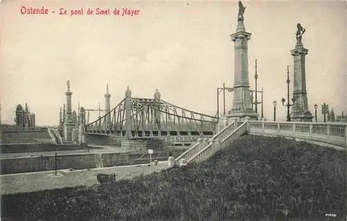 AK / Ansichtskarte  OSTENDE_Oostende_West-Vlaanderen_Belgie Le Pont de Smet de Nayer