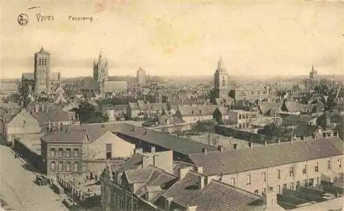 AK / Ansichtskarte  Ypres_Ypern_Ieper_Belgie Panorama