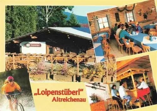 AK / Ansichtskarte  Altreichenau Loipenstueberl Gastraum Bar