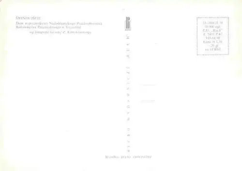 AK / Ansichtskarte  SWINOUJSCIE_Swinemuende_PL Dom wypoczynkowy Nadodrza?skiego Przedsi?biorstwa