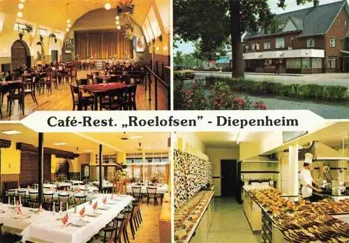 AK / Ansichtskarte 73982856 Diepenheim Cafe Restaurant Roelofsen Gastraeume Kueche