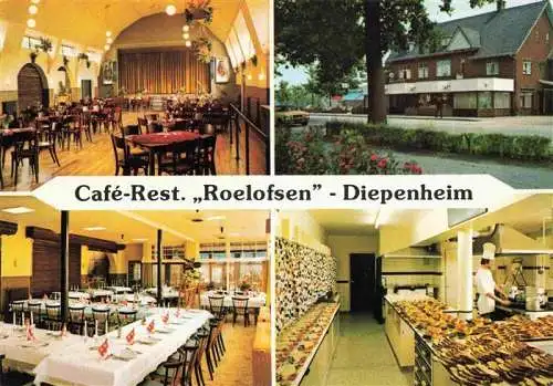 AK / Ansichtskarte  Diepenheim Cafe Restaurant Roelofsen Gastraeume Kueche