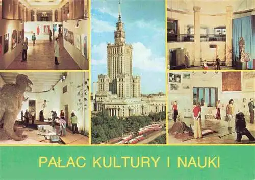 AK / Ansichtskarte 73982870 Warszawa Palac Kultury i Nauki Teilansichten