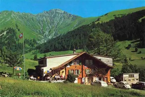 AK / Ansichtskarte  Gilbach_Adelboden_BE Alkoholfreies Restaurant Pension Skiheim