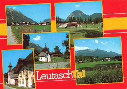 AK / Ansichtskarte  Leutasch_Tirol_AT Panorama Obern Alpenbad Gasse Moos Neuleutasch