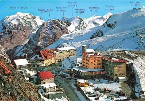AK / Ansichtskarte 73982898 Stilfserjoch_2750m_Passo_dello_Stelvio_IT Berghotels Alpenpanorama