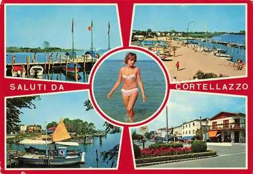 AK / Ansichtskarte  Cortellazzo_Lido_di_Jesolo_IT Hafen Promenade Ortspartie