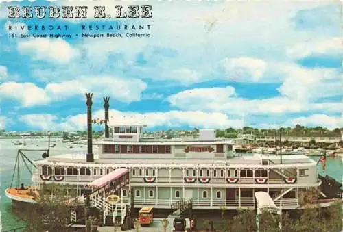 AK / Ansichtskarte  Newport_Beach_California_USA Reuben E. Lee Riverboat Restaurant